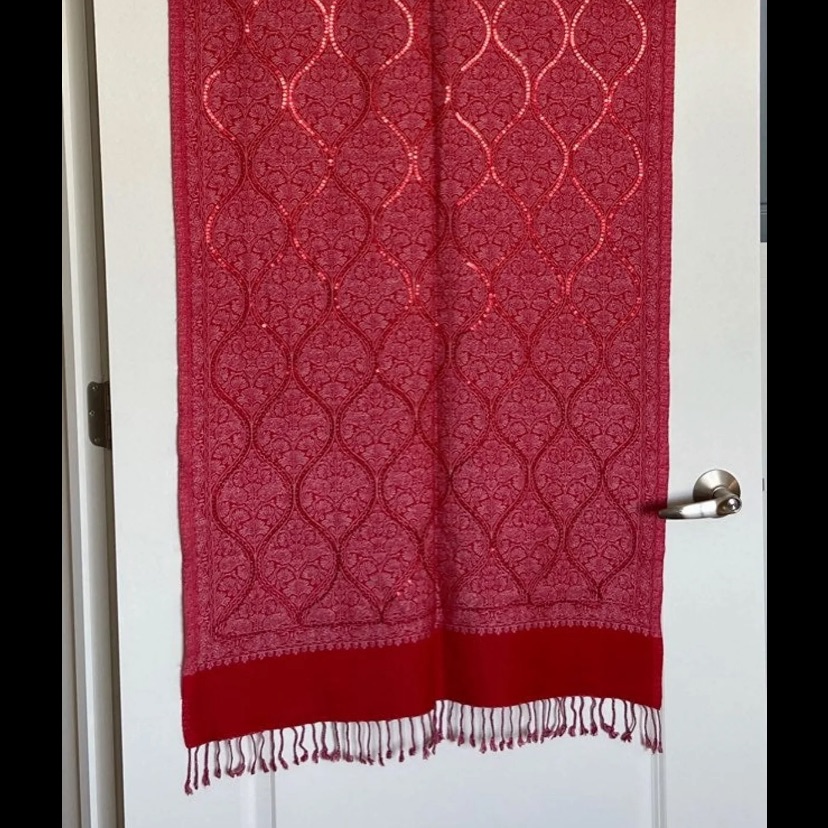 New Red Shawl